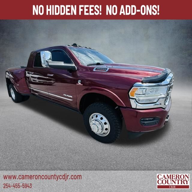 Delmonico Red Pearlcoat 2020 RAM 3500 Pickup Truck Four-Wheel Drive 6-Speed Automatic