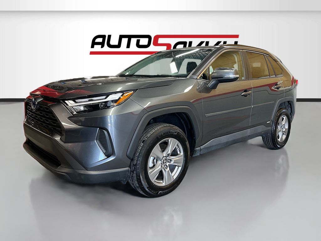 Used 2023 Magnetic Gray Metallic Toyota LE image 3