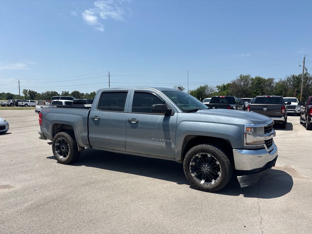 Slate Gray Metallic 2016 Chevrolet Silverado 1500 Pickup Truck Four-Wheel Drive 6-Speed Automatic Overdrive