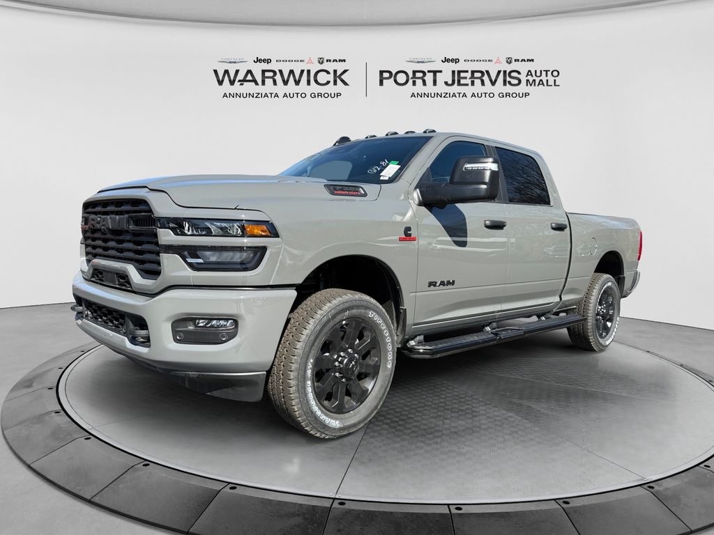 Ceramic Gray Clearcoat 2026 RAM 3500 Big Horn Crew Cab 4WD Pickup Truck Four-Wheel Drive 8-Speed Automatic