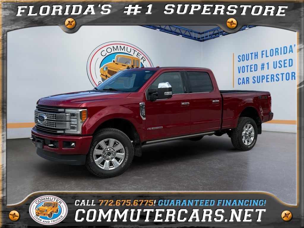  2019 Ford F-350 Super Duty Platinum Crew Cab 4WD   