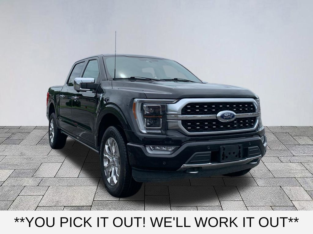 Black Metallic 2023 Ford F-150 Pickup Truck Four-Wheel Drive Automatic