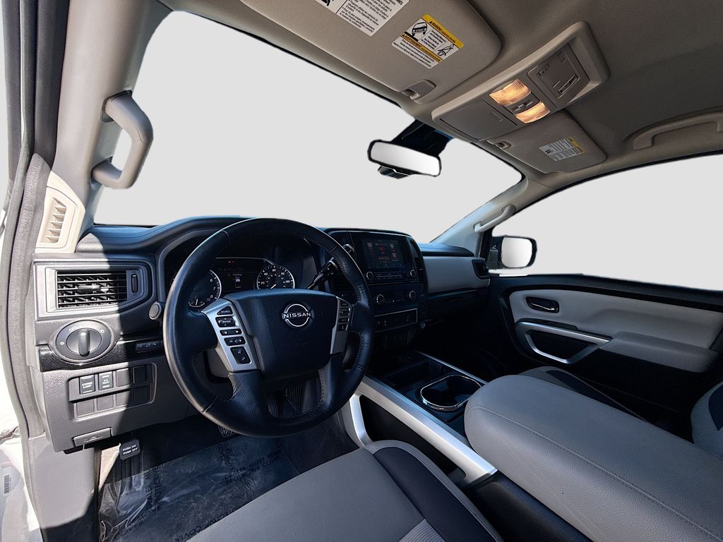 2024 Nissan Titan SV White at Bayshore Chrysler Jeep Dodge Ram