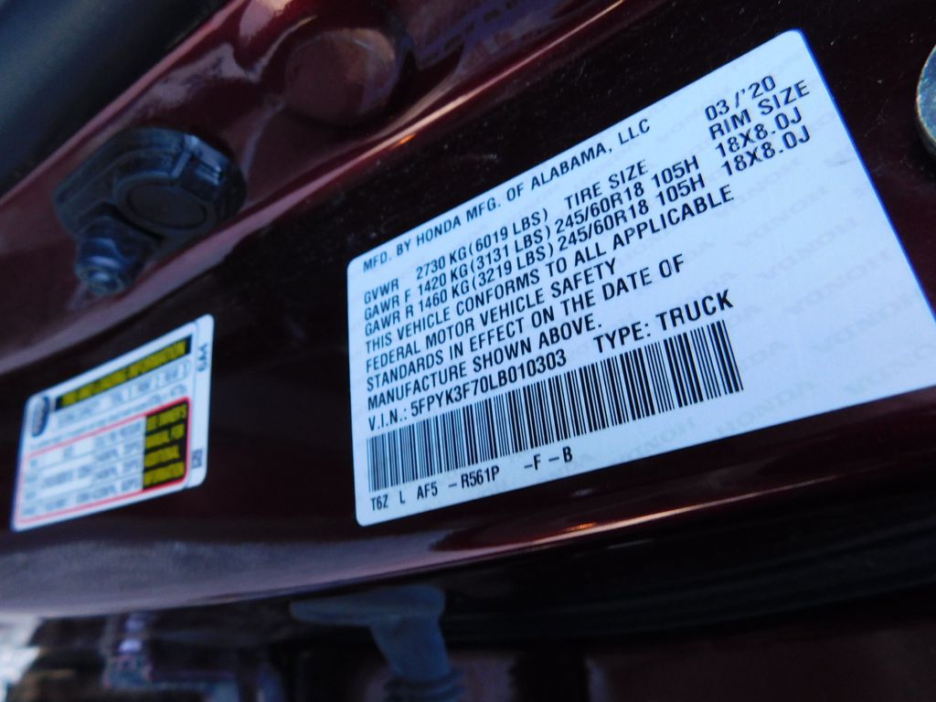 Thumbnail: 2020 Honda Ridgeline - 12