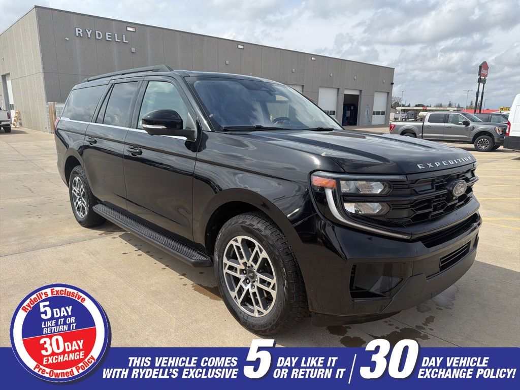 Agate Black Metallic 2025 Ford Expedition MAX Active 4WD SUV / Crossover Four-Wheel Drive Automatic