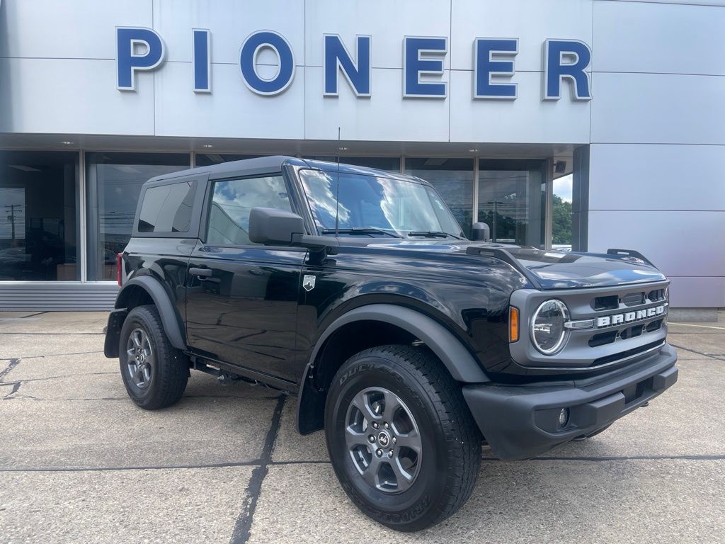 Shadow Black 2024 Ford Bronco Big Bend 2-Door 4WD SUV / Crossover Four-Wheel Drive Automatic