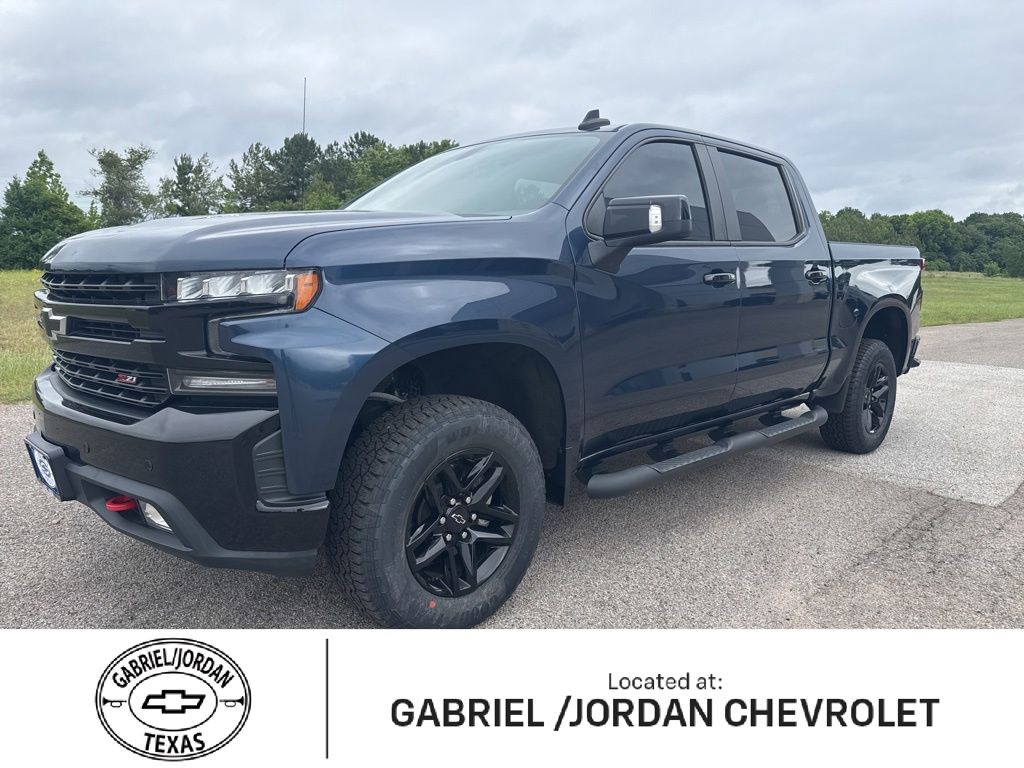 Northsky Blue Metallic 2020 Chevrolet Silverado 1500 Pickup Truck Four-Wheel Drive Automatic