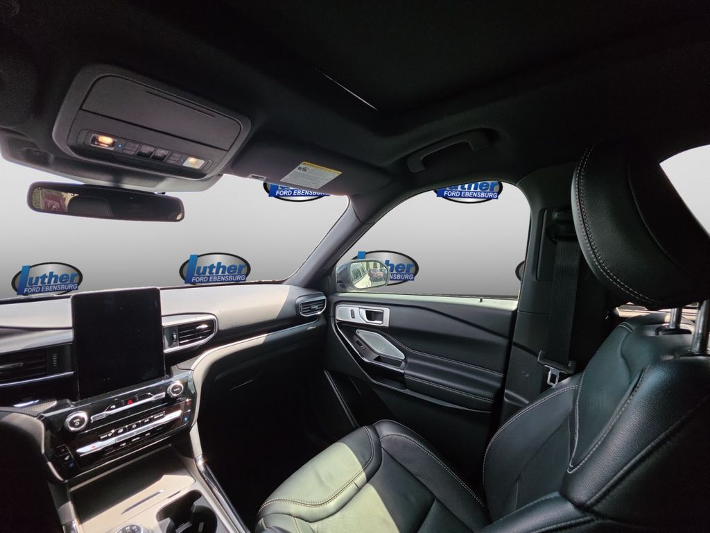 2024 Ford Explorer ST White at Grove City Ford