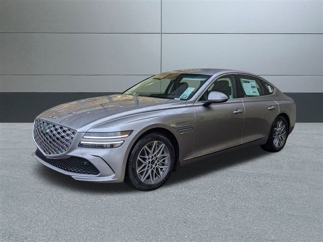 Savile Silver 2025 Genesis G80 2.5T AWD Sedan All-Wheel Drive 8-Speed Automatic