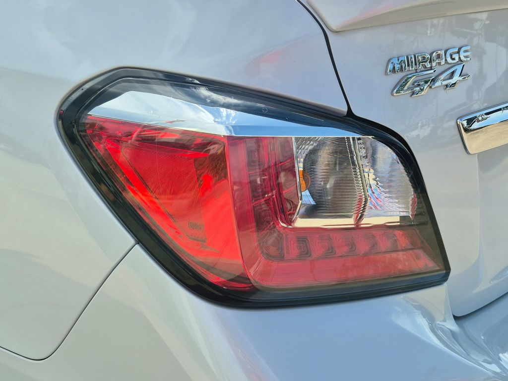 2023 Mitsubishi Mirage G4 ES White at DeMontrond Ford