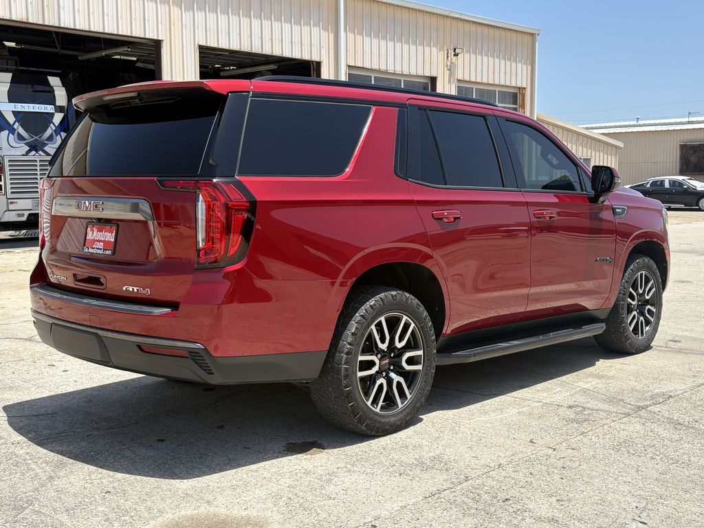 2021 GMC Yukon AT4 Red at Wharton Ford