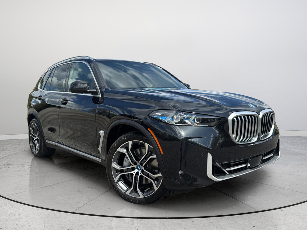 Black Sapphire Metallic 2025 BMW X5 xDrive50e AWD SUV / Crossover All-Wheel Drive 8-Speed Automatic