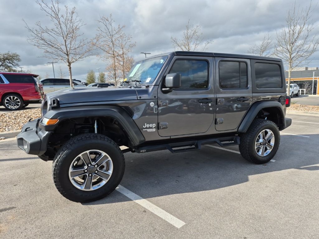 Used Car 2019 Jeep Wrangler  Unlimited Sport S For Sale Under $30,000 In Austin, Texas