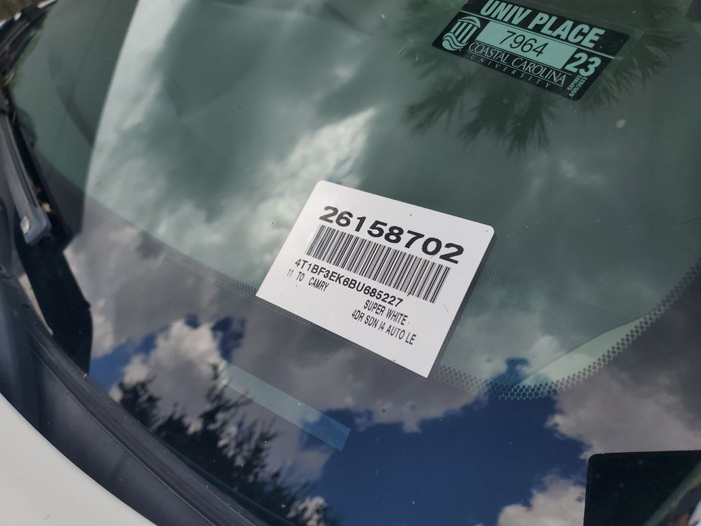 2011 Toyota Camry - $6,088