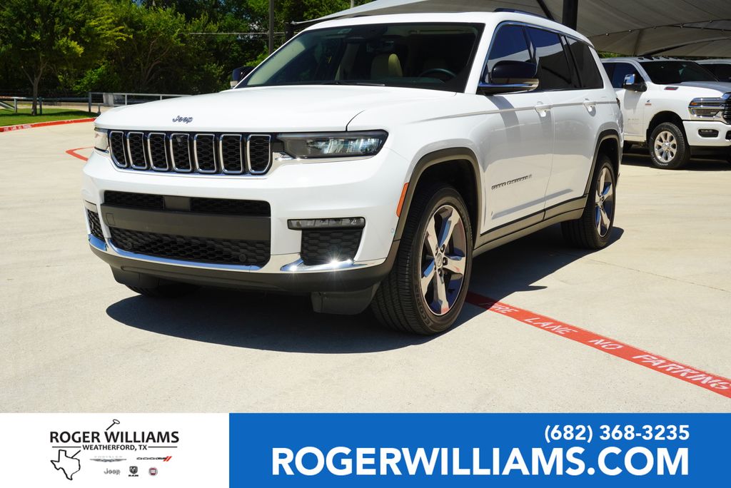 Used Car 2021 Jeep Grand Cherokee L  Limited For Sale Under $30,000 In Weatherford, Texas