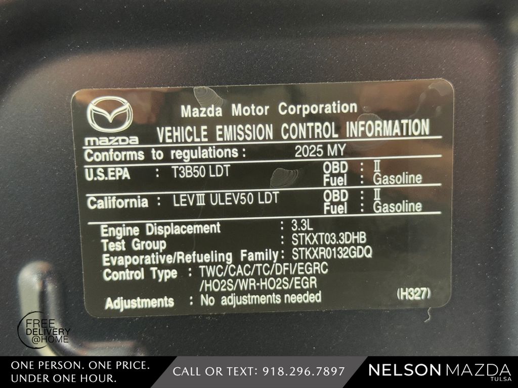 Certified Used 2025 Blue Mazda 3.3 Turbo Select image 53