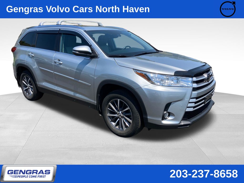 Celestial Silver Metallic 2019 Toyota Highlander SUV / Crossover All-Wheel Drive 8-Speed Automatic