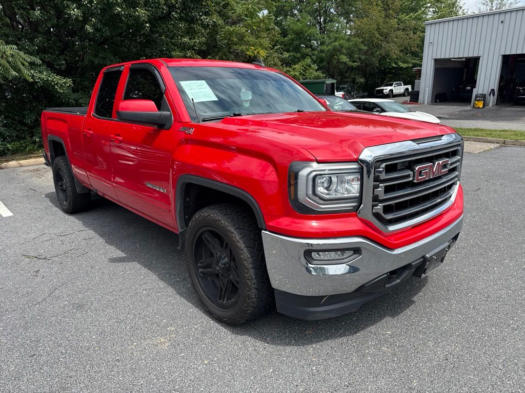 Cardinal Red 2016 GMC Sierra 1500 Pickup Truck Four-Wheel Drive 6-Speed Automatic Overdrive