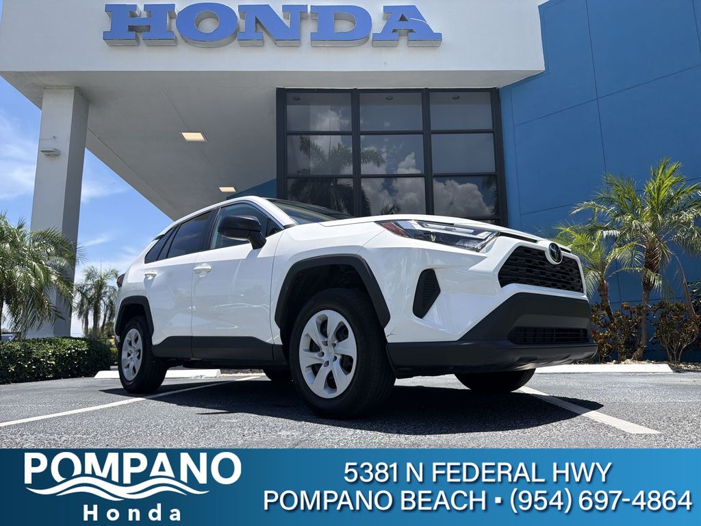 Ice Cap 2025 Toyota RAV4 SUV / Crossover Front-Wheel Drive 8-Speed Automatic
