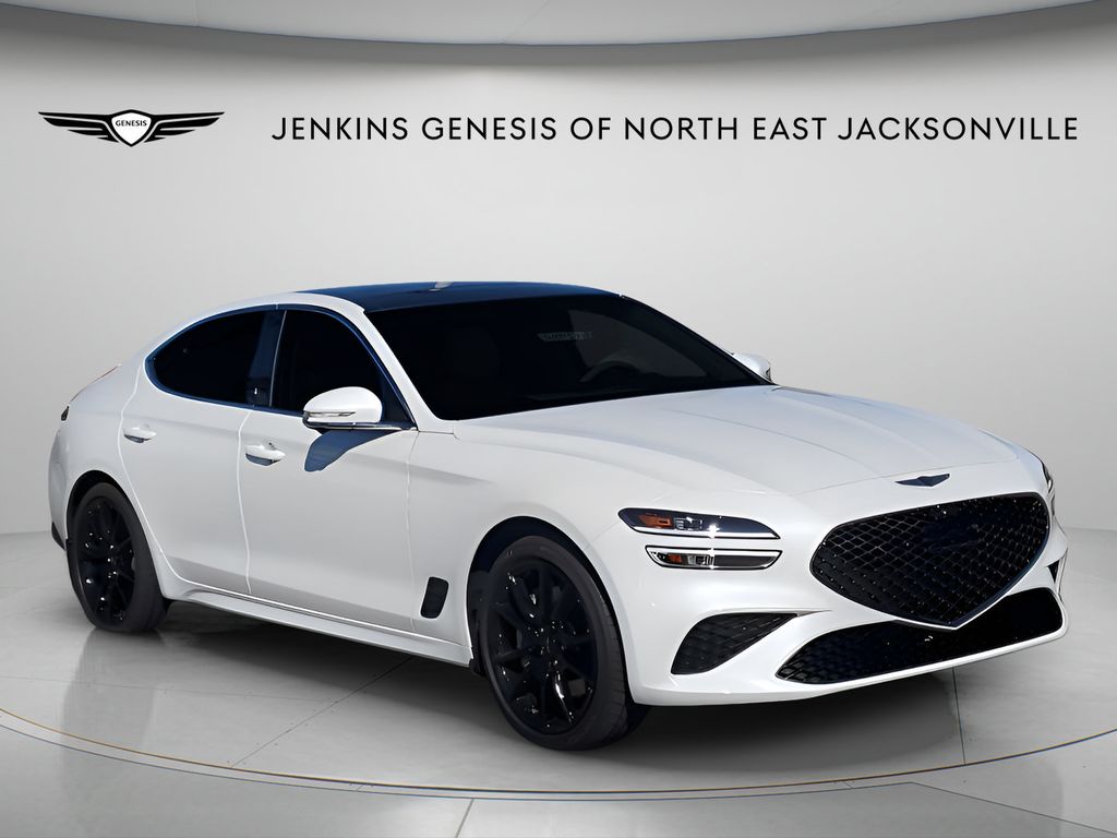 Uyuni White 2026 Genesis G70 Sedan Rear-Wheel Drive 8-Speed Automatic