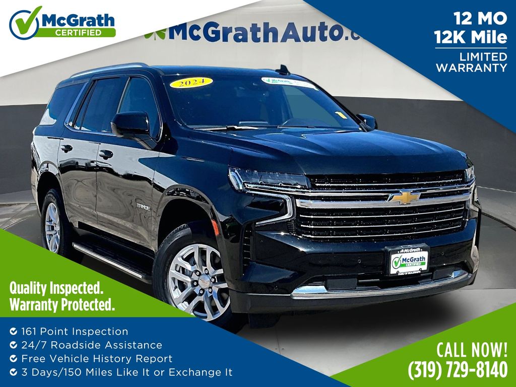 Black 2024 Chevrolet Tahoe SUV / Crossover Four-Wheel Drive 