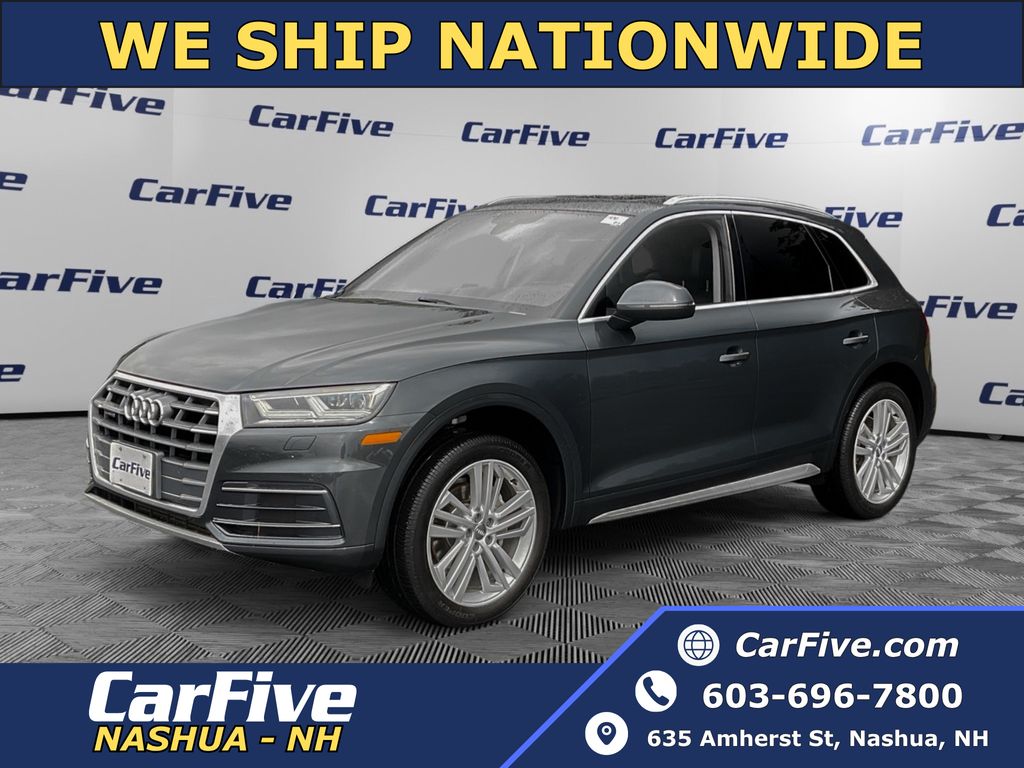 Gray Metallic 2018 Audi Q5 SUV / Crossover All-Wheel Drive 7-Speed Automatic