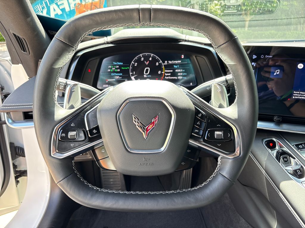 Certified Used 2024 White Chevrolet Stingray image 17