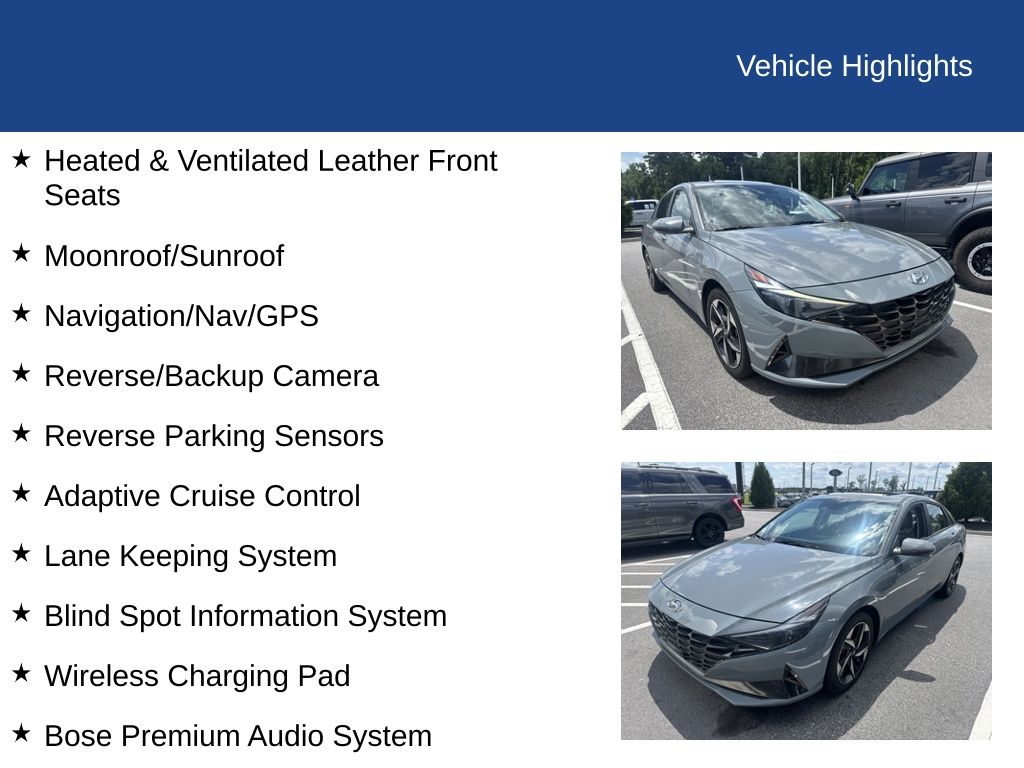 2023 Hyundai Elantra Hybrid Limited