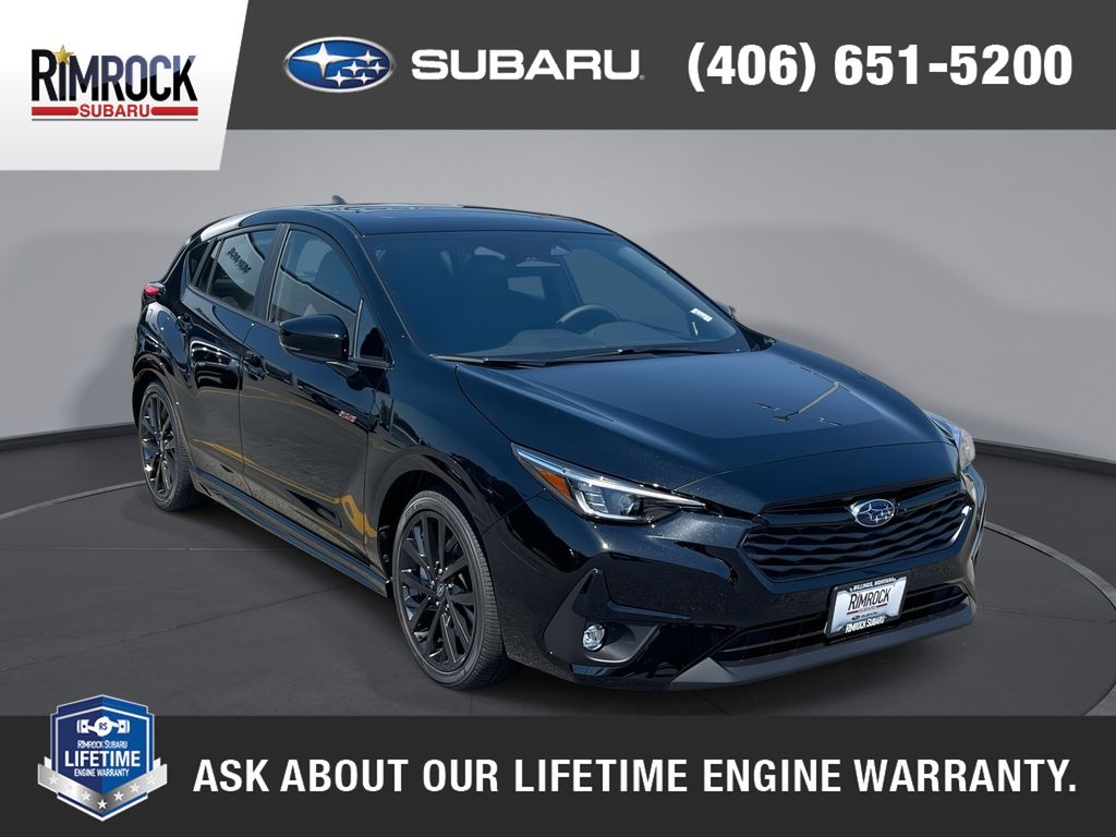 Crystal Black Silica 2026 Subaru Impreza Wagon All-Wheel Drive Continuously Variable Transmission