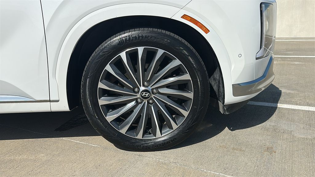 2024 Hyundai Palisade Calligraphy White at Wharton Chevrolet GMC