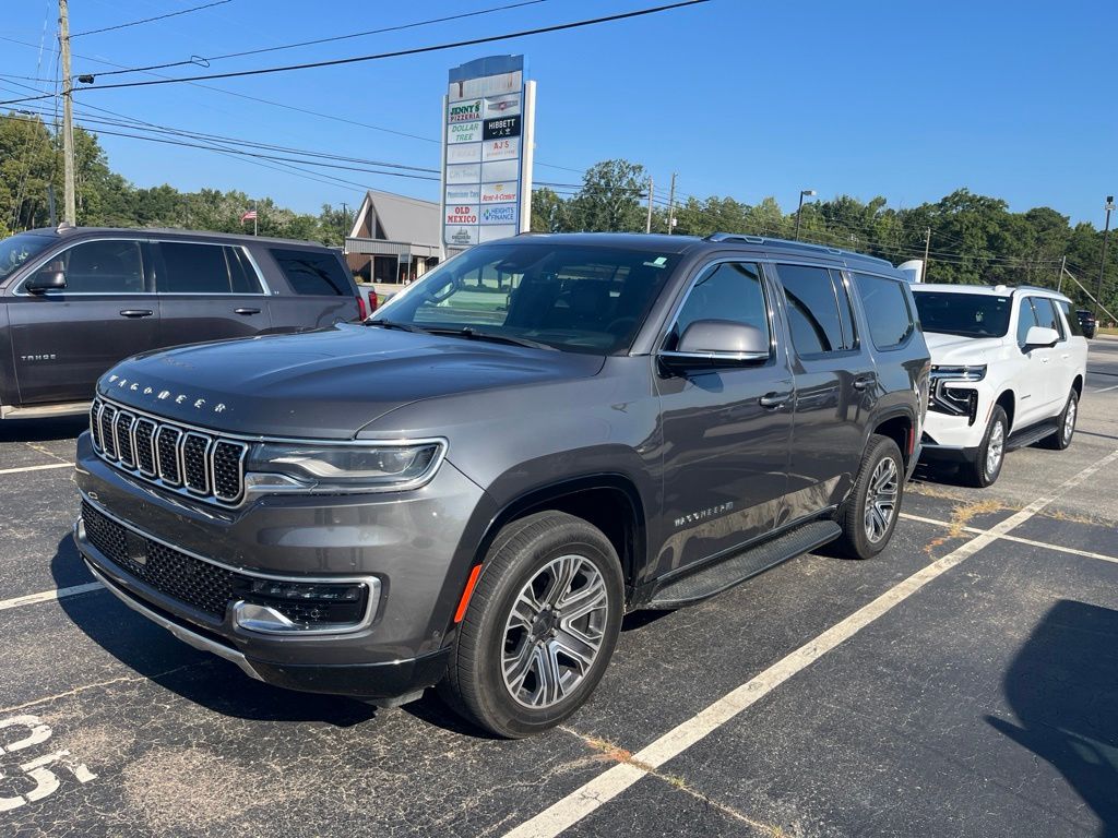 Baltic Gray Metallic Clearcoat 2022 Jeep Wagoneer SUV / Crossover Four-Wheel Drive 8-Speed Automatic
