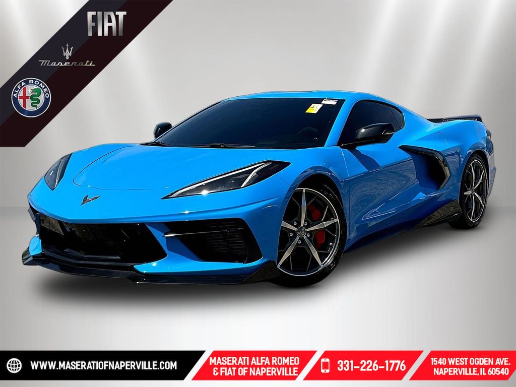 Rapid Blue 2023 Chevrolet Corvette Stingray 3LT Coupe RWD Coupe Rear-Wheel Drive 8-Speed Dual Clutch