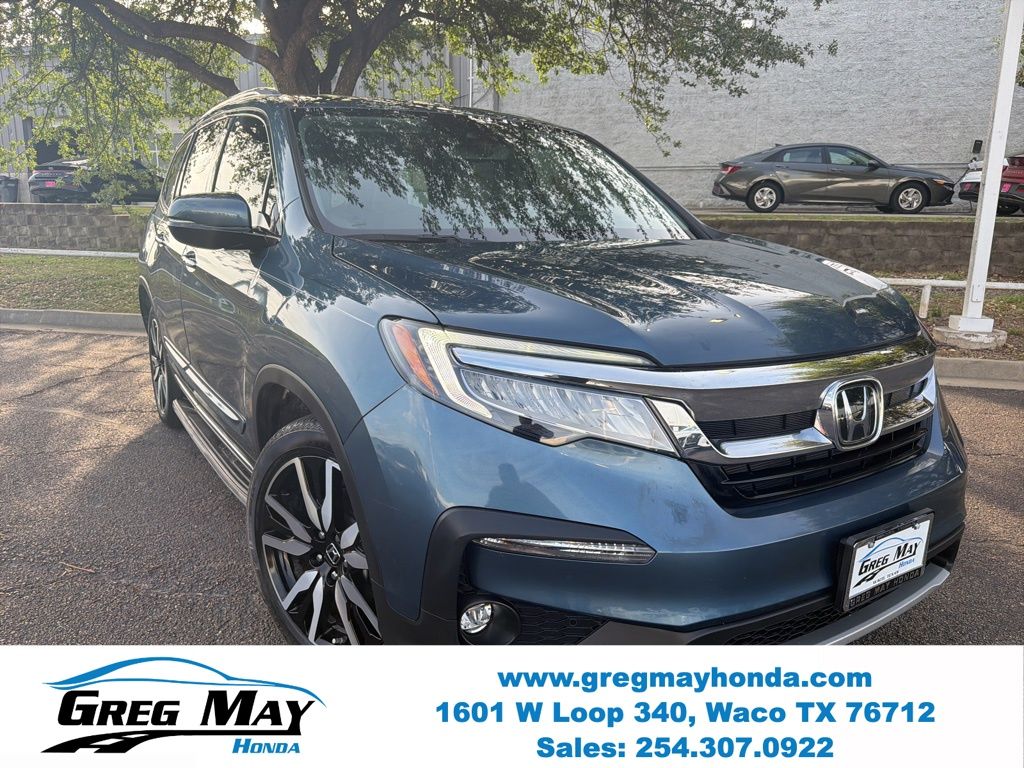 Black (Obsidian Blue Pearl) 2022 Honda Pilot Touring FWD SUV / Crossover Front-Wheel Drive 9-Speed Automatic
