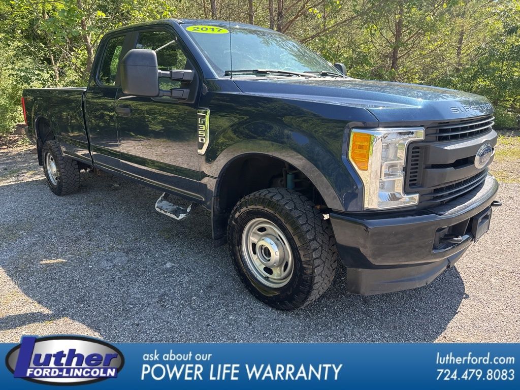 Blue Jeans Metallic 2017 Ford F-350 Super Duty Pickup Truck Four-Wheel Drive 6-Speed Automatic