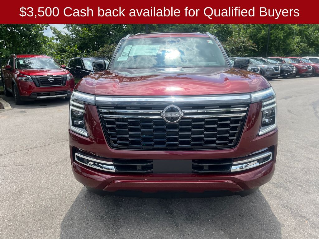 2026 Coulis Red Pearl Nissan Armada Platinum Reserve 4X4 SUV