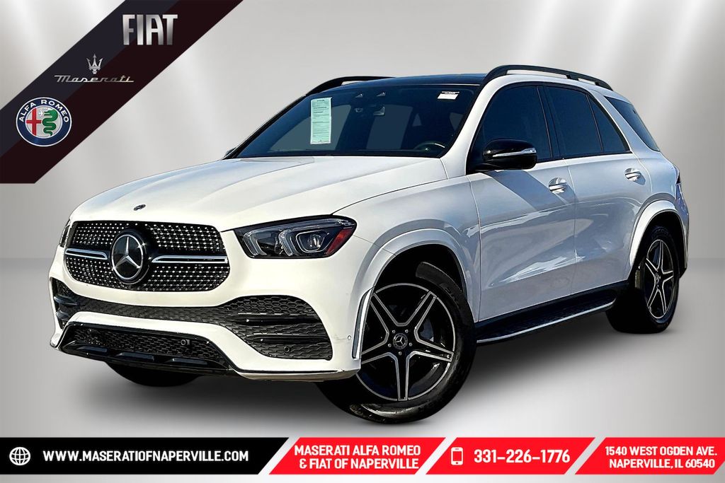White 2022 Mercedes-Benz GLE 350 4MATIC SUV / Crossover All-Wheel Drive 9-Speed Automatic