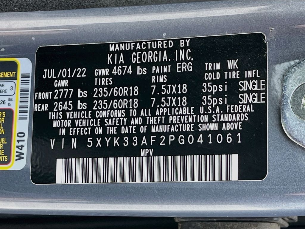 Used 2023 Silver Kia EX image 32