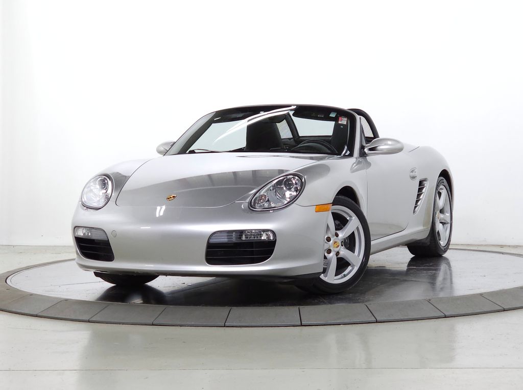 Arctic Silver Metallic 2007 Porsche Boxster Base Convertible Rear-Wheel Drive 5-Speed Automatic