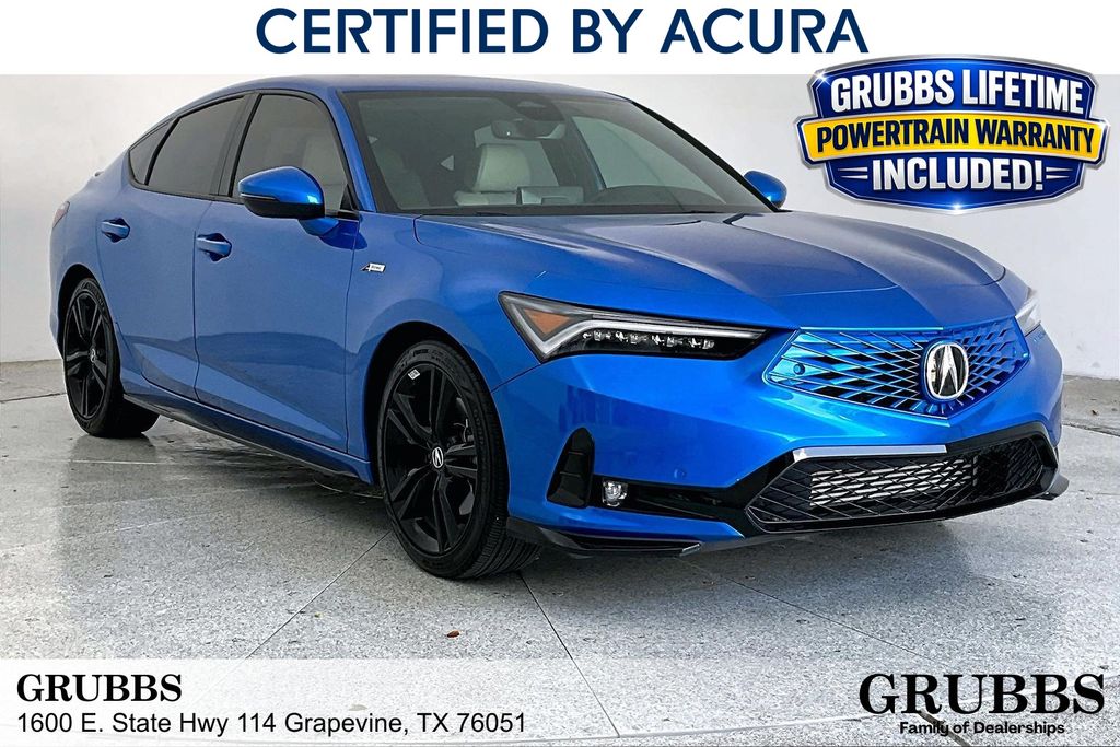 Double Apex Blue Pearl 2026 Acura Integra Hatchback Front-Wheel Drive Continuously Variable Transmission