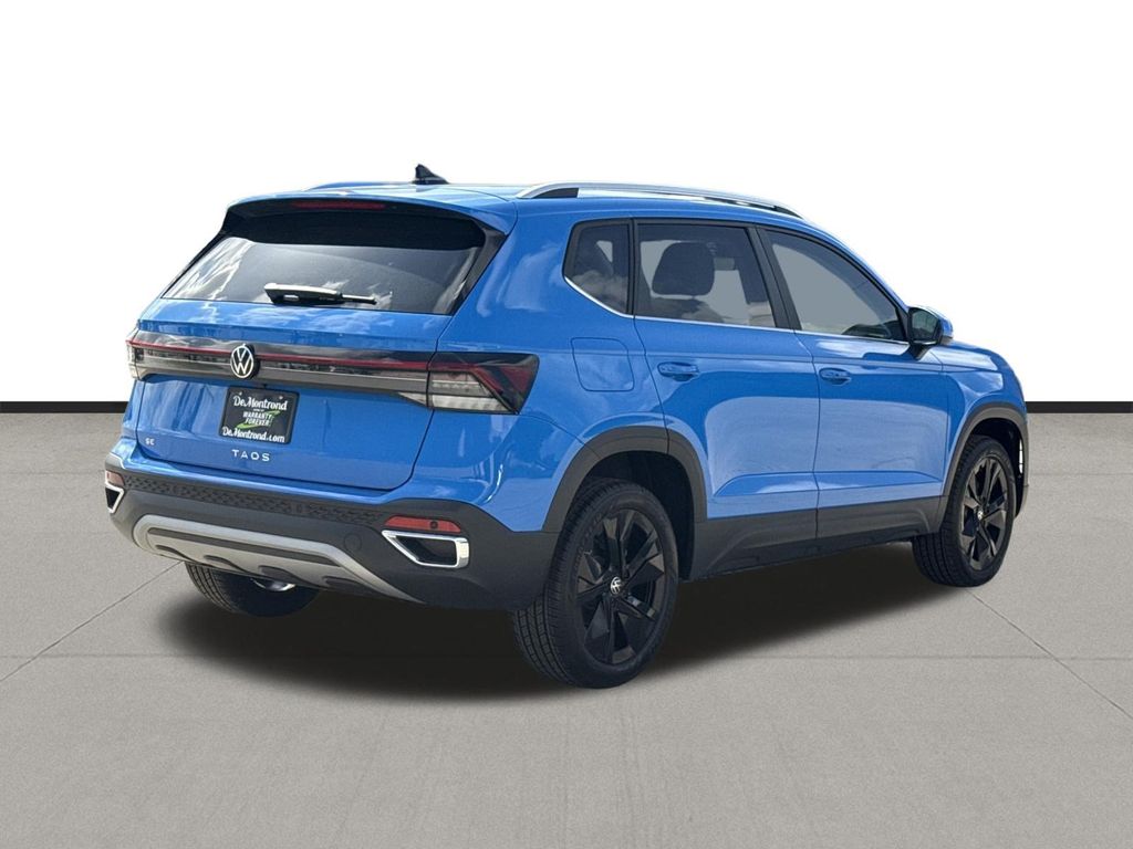 2026 Volkswagen Taos 1.5T SE Blue at DeMontrond Auto Country