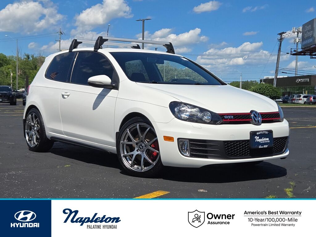 Candy White 2012 Volkswagen Golf GTI 2.0T 2-Door FWD Hatchback Front-Wheel Drive 6-Speed Manual