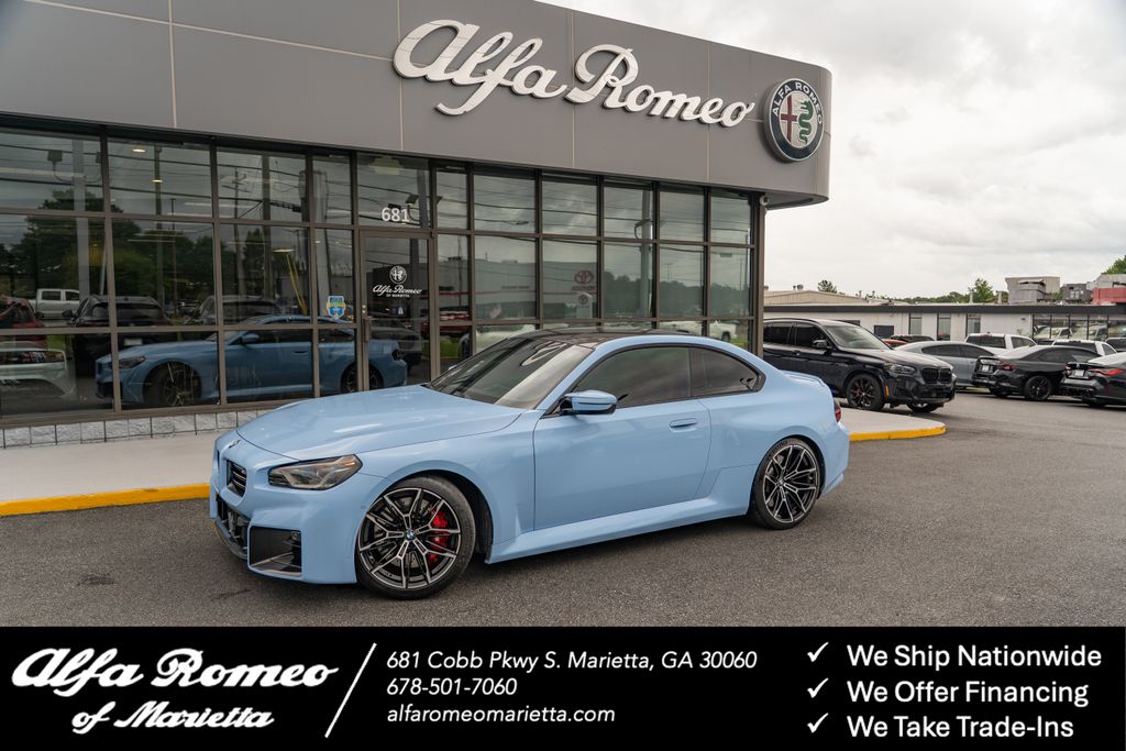 Zandvoort Blue 2024 BMW M2 Coupe Rear-Wheel Drive 8-Speed Automatic