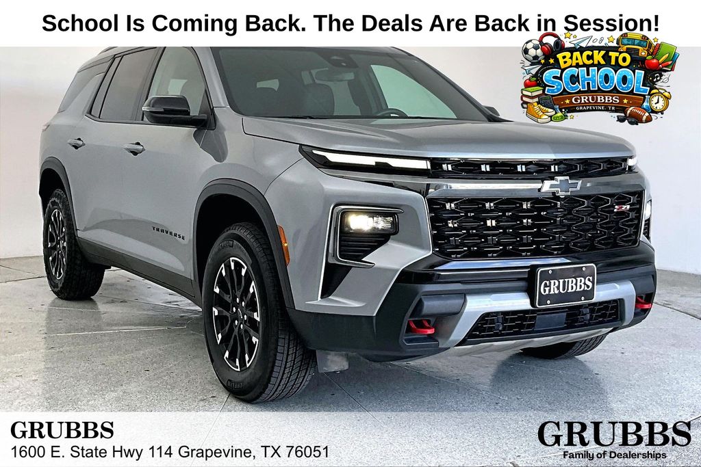 Sterling Gray Metallic 2025 Chevrolet Traverse SUV / Crossover Four-Wheel Drive 8-Speed Automatic