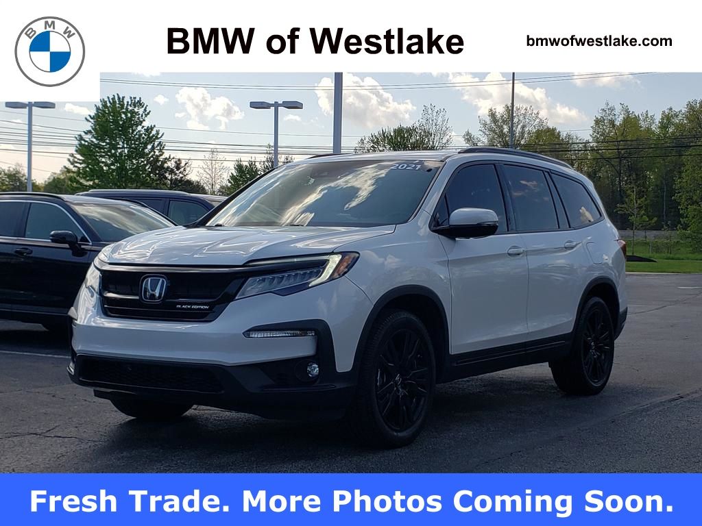 Platinum White Pearl 2021 Honda Pilot Black Edition AWD SUV / Crossover All-Wheel Drive 9-Speed Automatic