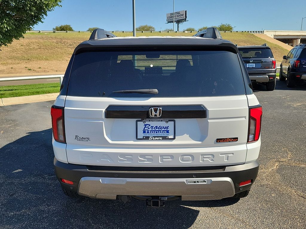 2026 Honda Passport TrailSport Elite White at Brown Honda