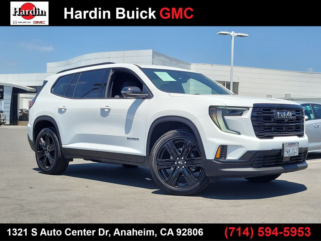 Summit White 2026 GMC Acadia SUV / Crossover Front-Wheel Drive 8-Speed Automatic