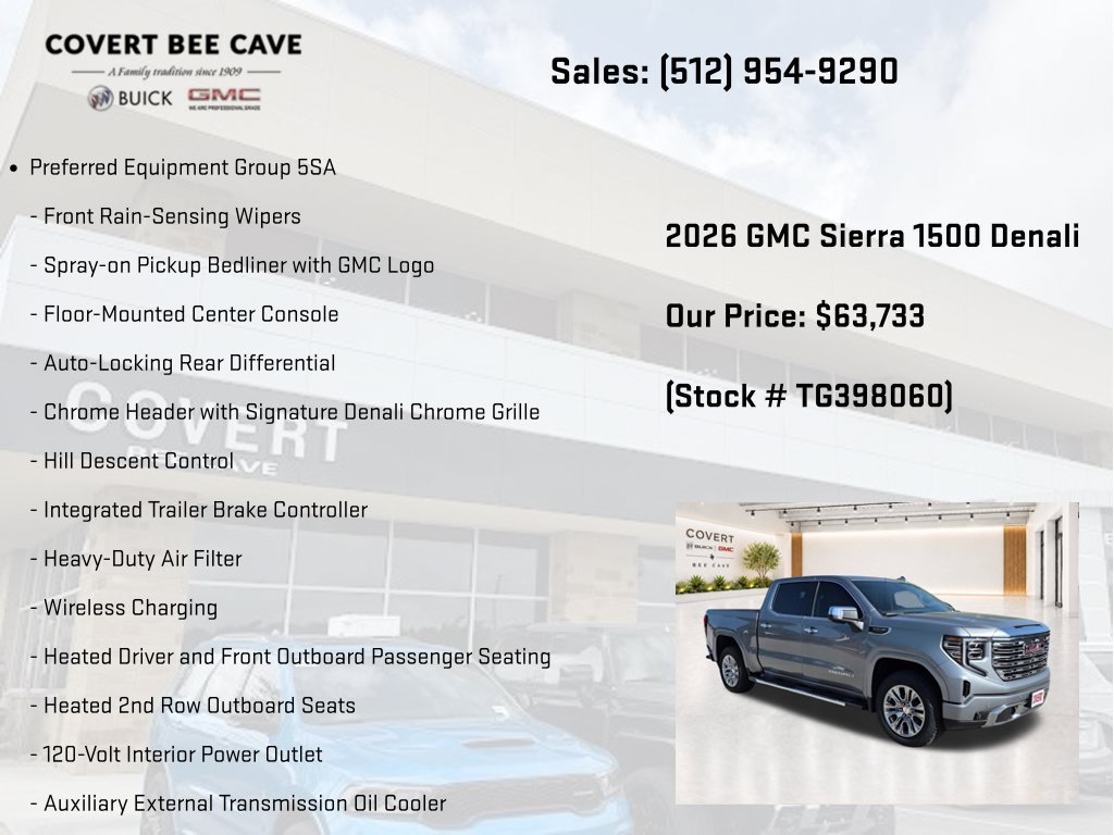 New 2026 Silver GMC Denali image 13