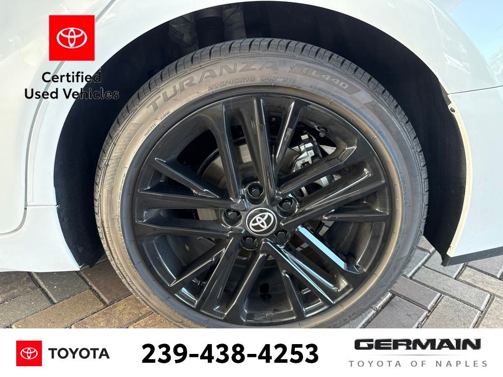 Certified Used 2025 White Toyota SE image 10