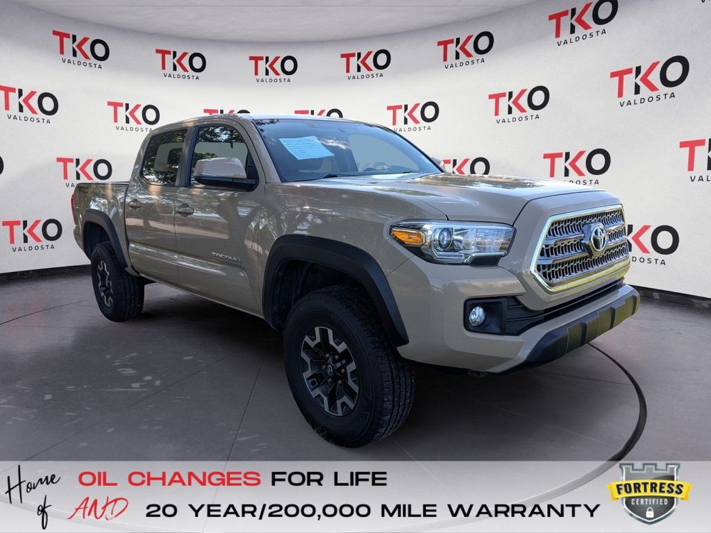 Gray 2016 Toyota Tacoma Pickup Truck 4X2 Automatic