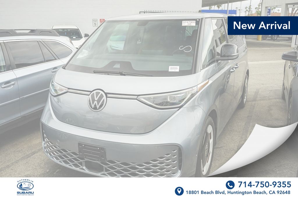 Gray 2025 Volkswagen ID.Buzz Pro S RWD Minivan Rear-Wheel Drive Automatic
